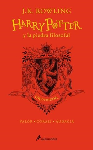 Harry Potter Y LA PIEDRA FILOSOFAL - Rojo | 9788498388879 | Rowling J. K.  | Llibres.cat | Llibreria online en català | La Impossible Llibreters Barcelona