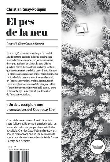 El pes de la neu | 9788417339258 | Guay-Poliquin, Christian | Llibres.cat | Llibreria online en català | La Impossible Llibreters Barcelona