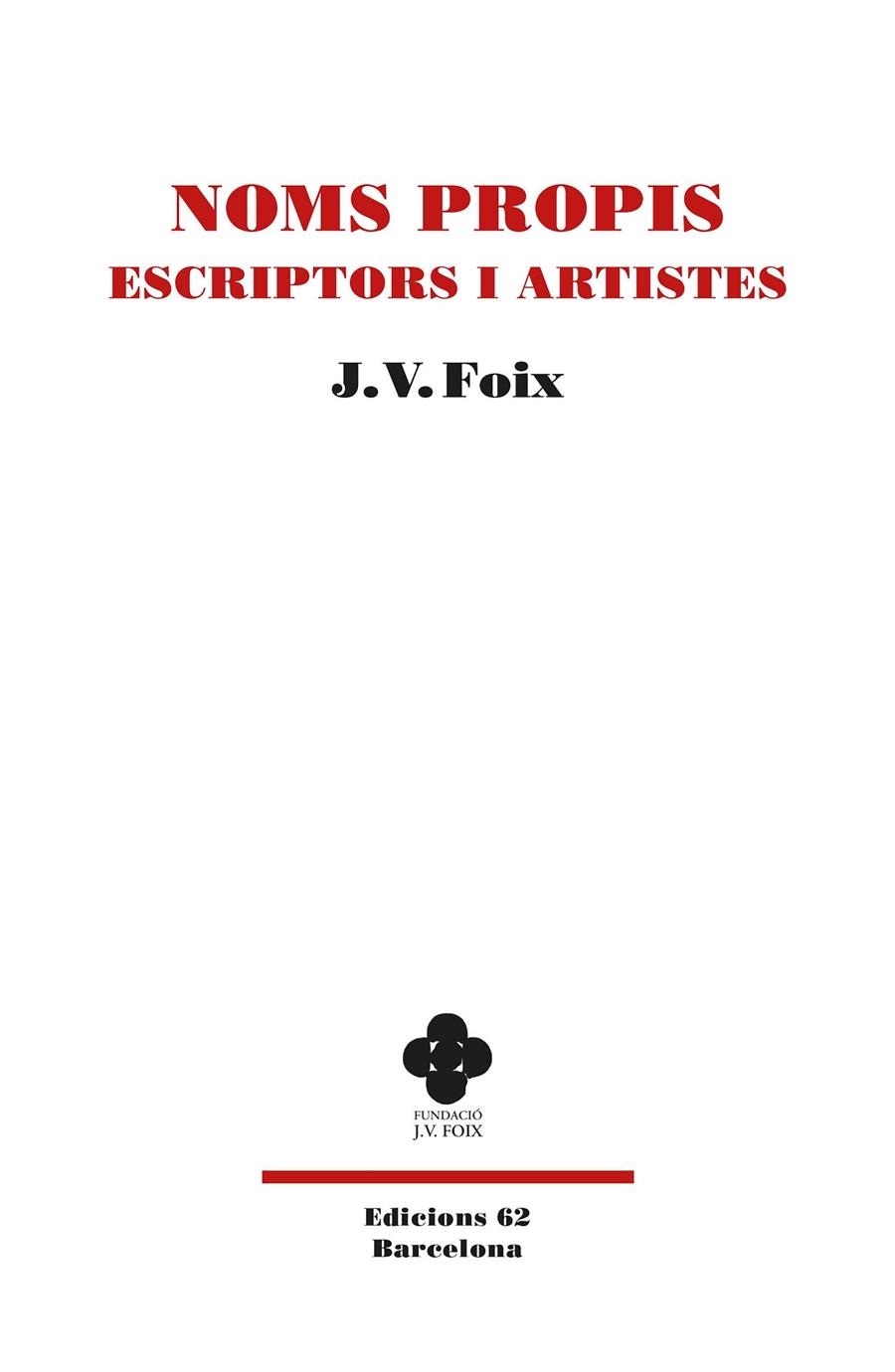 Noms propis: escriptors i artistes | 9788429778274 | Foix i Mas, J. V. | Llibres.cat | Llibreria online en català | La Impossible Llibreters Barcelona