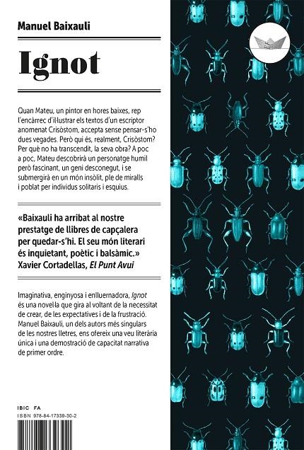 Ignot | 9788417339302 | Baixauli Mateu, Manuel | Llibres.cat | Llibreria online en català | La Impossible Llibreters Barcelona
