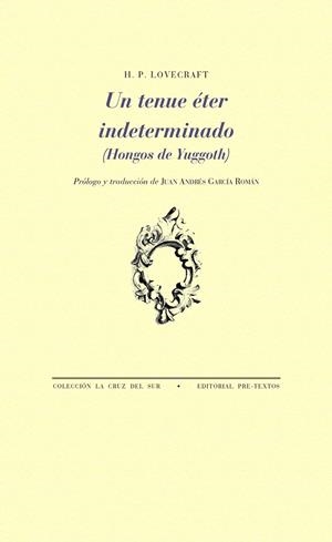 Un tenue éter indeterminado | 9788417830823 | Lovecraft, H. P. | Llibres.cat | Llibreria online en català | La Impossible Llibreters Barcelona
