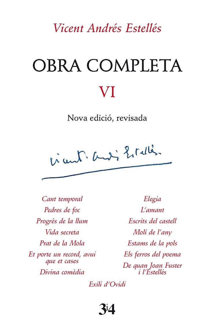Edició crítica, Vicent Andrés Estellés, volum 6 | 9788417469184 | Andrés Estellés, Vicent | Llibres.cat | Llibreria online en català | La Impossible Llibreters Barcelona