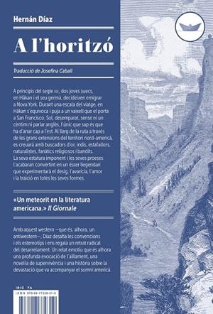A l'horitzó | 9788417339319 | Díaz, Hernán | Llibres.cat | Llibreria online en català | La Impossible Llibreters Barcelona