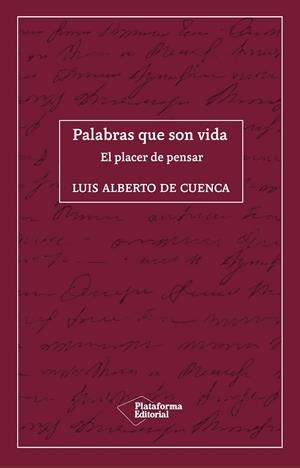 Palabras que son vida | 9788418285035 | De cuenca, Luis Alberto | Llibres.cat | Llibreria online en català | La Impossible Llibreters Barcelona