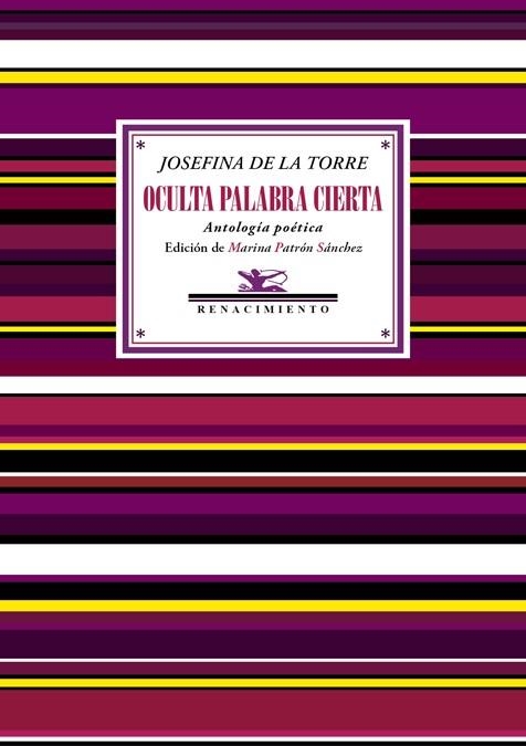 Oculta palabra cierta | 9788418387043 | Torre, Josefina de la | Llibres.cat | Llibreria online en català | La Impossible Llibreters Barcelona