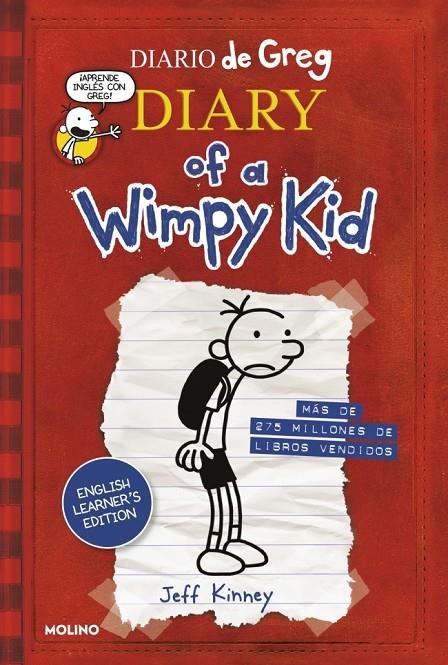 Diario de Greg [English Learner's Edition] 1 - Diary of a Wimpy Kid | 9788427299627 | Kinney, Jeff | Llibres.cat | Llibreria online en català | La Impossible Llibreters Barcelona