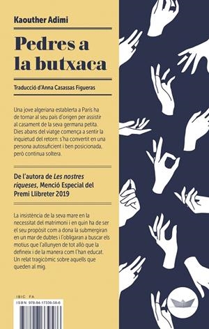 Pedres a la butxaca | 9788417339586 | Adimi, Kaouther | Llibres.cat | Llibreria online en català | La Impossible Llibreters Barcelona
