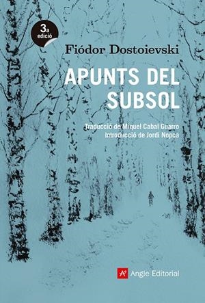 Apunts del subsol | 9788418197475 | Dostoievski, Fiódor | Llibres.cat | Llibreria online en català | La Impossible Llibreters Barcelona