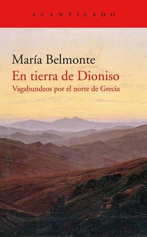 En tierra de Dioniso | 9788418370212 | Belmonte Barrenechea, María | Llibres.cat | Llibreria online en català | La Impossible Llibreters Barcelona