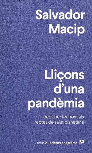 Lliçons d'una pandèmia | 9788433916501 | Macip, Salvador | Llibres.cat | Llibreria online en català | La Impossible Llibreters Barcelona