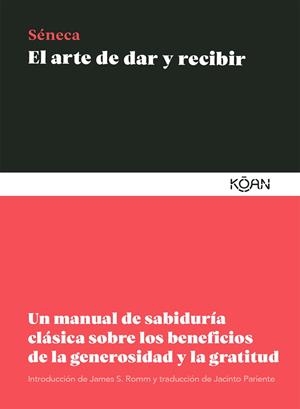 El arte de dar y recibir | 9788418223242 | Séneca, Lucio Anneo | Llibres.cat | Llibreria online en català | La Impossible Llibreters Barcelona