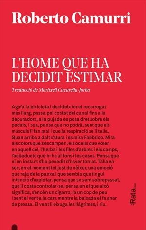 L'home que ha decidit estimar | 9788416738533 | Camurri, Roberto | Llibres.cat | Llibreria online en català | La Impossible Llibreters Barcelona