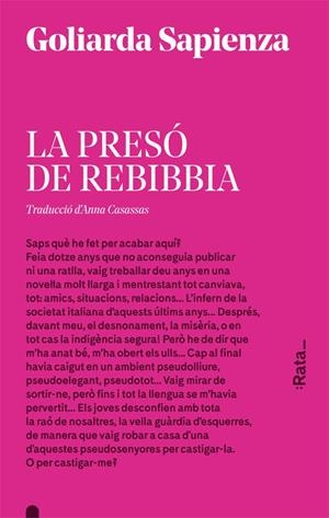 La presó de Rebibbia | 9788416738175 | Sapienza, Goliarda | Llibres.cat | Llibreria online en català | La Impossible Llibreters Barcelona