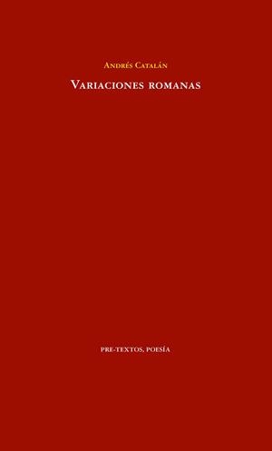 Variaciones romanas | 9788418178276 | Catalán, Andrés | Llibres.cat | Llibreria online en català | La Impossible Llibreters Barcelona