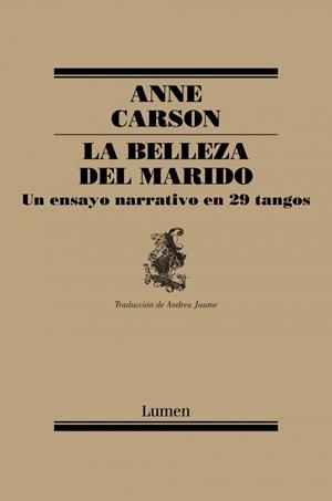 La belleza del marido | 9788426407184 | Carson, Anne | Llibres.cat | Llibreria online en català | La Impossible Llibreters Barcelona