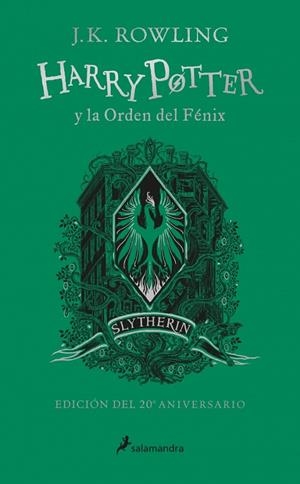 Harry Potter y la Orden del Fénix (edición Slytherin del 20º aniversario) Verde | 9788418174612 | Rowling, J.K. | Llibres.cat | Llibreria online en català | La Impossible Llibreters Barcelona