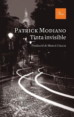 Tinta invisible | 9788475889337 | Modiano, Patrick | Llibres.cat | Llibreria online en català | La Impossible Llibreters Barcelona