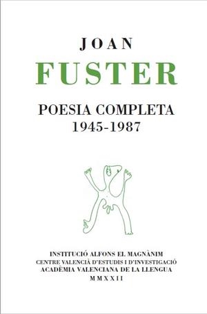 Poesia completa 1945-1987 | 9788478229178 | Fuster, Joan | Llibres.cat | Llibreria online en català | La Impossible Llibreters Barcelona