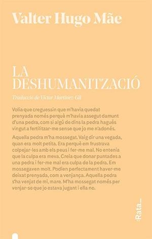 La deshumanització | 9788416738472 | Hugo Mãe, Valter | Llibres.cat | Llibreria online en català | La Impossible Llibreters Barcelona
