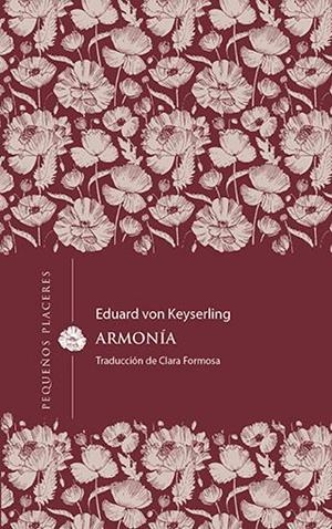 Armonía | 9788412401967 | von Keyserling, Eduard | Llibres.cat | Llibreria online en català | La Impossible Llibreters Barcelona