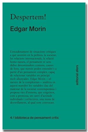 Despertem! | 9788418618406 | Morin, Edgar | Llibres.cat | Llibreria online en català | La Impossible Llibreters Barcelona