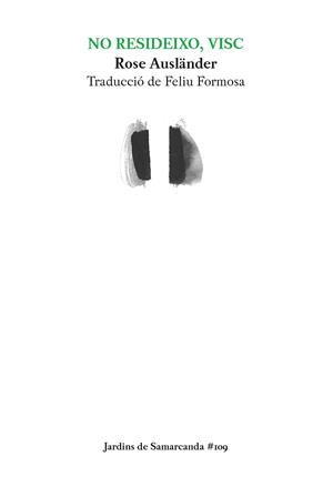 No resideixo, visc | 9788497667982 | Ausländer, Rose/Formosa, Feliu | Llibres.cat | Llibreria online en català | La Impossible Llibreters Barcelona