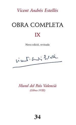 OBRA COMPLETA IX VICENT ANDRÉS ESTELLÉS | 9788417469580 | Andrés Estellés, Vicent | Llibres.cat | Llibreria online en català | La Impossible Llibreters Barcelona