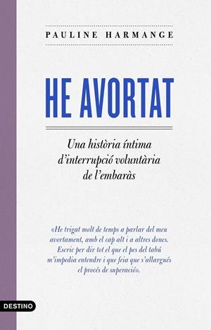 He avortat | 9788497103473 | Harmange, Pauline | Llibres.cat | Llibreria online en català | La Impossible Llibreters Barcelona