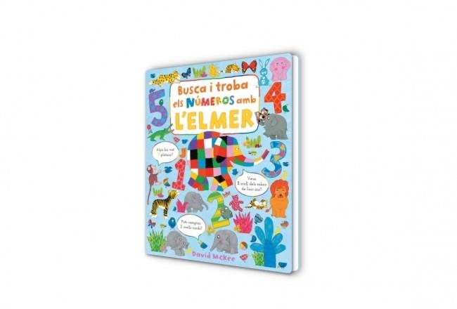 L'Elmer. Llibre de cartró - Busca i troba els números amb l'Elmer | 9788448863425 | McKee, David | Llibres.cat | Llibreria online en català | La Impossible Llibreters Barcelona