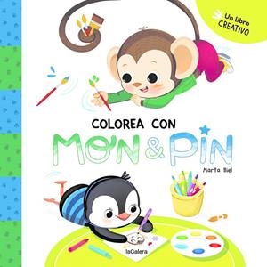 Mon & Pin. Actividades 1. Colorea con Mon & Pin | 9788424674816 | Biel, Marta | Llibres.cat | Llibreria online en català | La Impossible Llibreters Barcelona