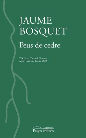 Peus de cedre | 9788413034669 | Bosquet Paredes, Jaume | Llibres.cat | Llibreria online en català | La Impossible Llibreters Barcelona