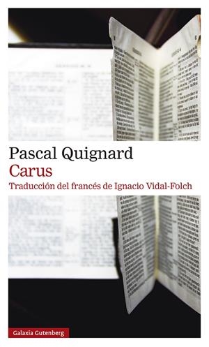 Carus | 9788419738196 | Quignard, Pascal | Llibres.cat | Llibreria online en català | La Impossible Llibreters Barcelona
