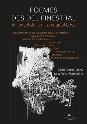Poemes des del finestral | 9788419747167 | Boada, Martí/Parés Fernández, Núria | Llibres.cat | Llibreria online en català | La Impossible Llibreters Barcelona