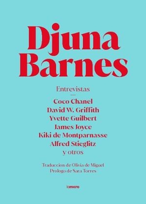 Entrevistas. Djuna Barnes | 9788412770407 | Barnes, Djuna | Llibres.cat | Llibreria online en català | La Impossible Llibreters Barcelona
