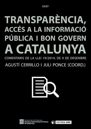 Transparència, accés a la informació i bon govern a Catalunya. | 9788490648537 | VVAA | Llibres.cat | Llibreria online en català | La Impossible Llibreters Barcelona
