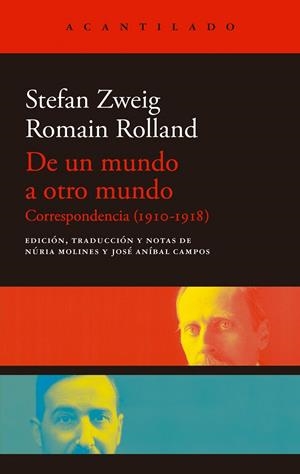 De un mundo a otro mundo | 9788419958037 | Zweig, Stefan/Rolland, Romain | Llibres.cat | Llibreria online en català | La Impossible Llibreters Barcelona