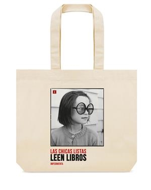 BOLSA DE TELA "LAS CHICAS LISTAS LEEN LIBROS" | 9788419581983 | AA.VV | Llibres.cat | Llibreria online en català | La Impossible Llibreters Barcelona
