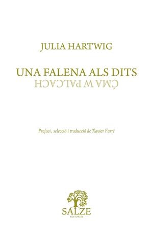 Una falena als dits | 9788409687541 | Hartwig, Julia | Llibres.cat | Llibreria online en català | La Impossible Llibreters Barcelona
