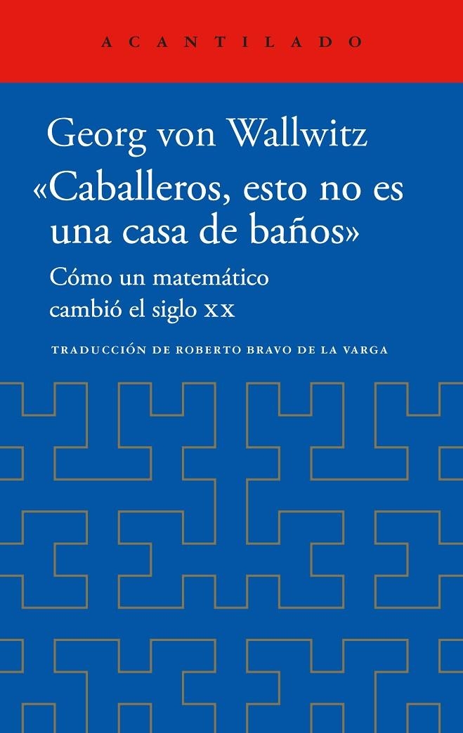«Caballeros, esto no es una casa de baños» | 9788419958518 | Von Wallwitz, Georg | Llibres.cat | Llibreria online en català | La Impossible Llibreters Barcelona