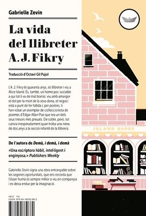 La vida del llibreter A.J. Fikry | 9788419332882 | Zevin, Gabrielle | Llibres.cat | Llibreria online en català | La Impossible Llibreters Barcelona