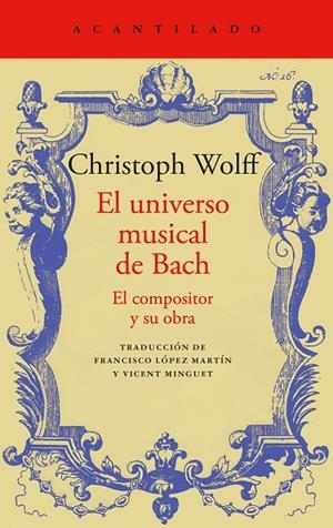 El universo musical de Bach | 9788419958532 | Wolff, Christoph | Llibres.cat | Llibreria online en català | La Impossible Llibreters Barcelona