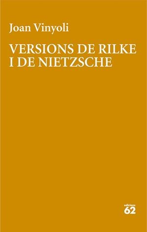 Versions de Rilke | 9788429782646 | Vinyoli, Joan | Llibres.cat | Llibreria online en català | La Impossible Llibreters Barcelona
