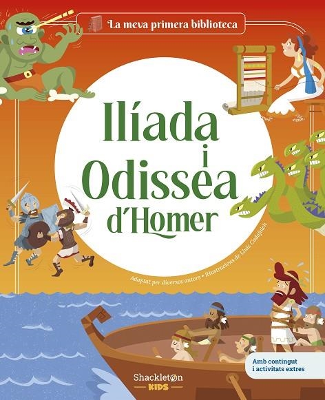 Ilíada i Odissea d'Homer | 9788413615370 | Solé, Jordi/Cavallone, Maria Cecilia/Cadafalch i Pladevall, Lluís | Llibres.cat | Llibreria online en català | La Impossible Llibreters Barcelona