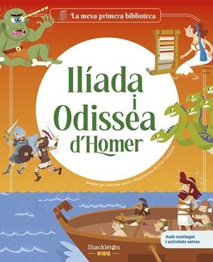 Ilíada i Odissea d'Homer | 9788413615370 | Solé, Jordi/Cavallone, Maria Cecilia/Cadafalch i Pladevall, Lluís | Llibres.cat | Llibreria online en català | La Impossible Llibreters Barcelona