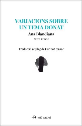 Variacions sobre un tema donat | 9788410482104 | Blandiana, Ana | Llibres.cat | Llibreria online en català | La Impossible Llibreters Barcelona