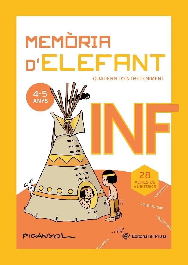 Memòria d'elefant Infantil: quadern de vacances | 9788419912343 | Martínez Picanyol, Josep Lluís | Llibres.cat | Llibreria online en català | La Impossible Llibreters Barcelona