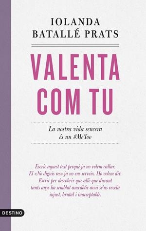Valenta com tu | 9788419734235 | Batallé Prats, Iolanda | Llibres.cat | Llibreria online en català | La Impossible Llibreters Barcelona