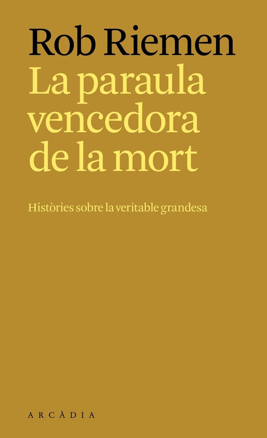 La paraula vencedora de la mort | 9788412876697 | Riemen, Rob | Llibres.cat | Llibreria online en català | La Impossible Llibreters Barcelona