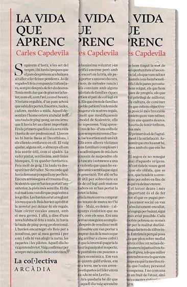 La vida que aprenc | 9791387800024 | Capdevila i Plandiura, Carles | Llibres.cat | Llibreria online en català | La Impossible Llibreters Barcelona