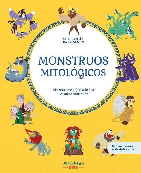 Monstruos mitológicos | Libro infantil con juegos y actividades extra | Descubre | 9788413615455 | Sabaté, Victor/Baños, Gisela | Llibres.cat | Llibreria online en català | La Impossible Llibreters Barcelona